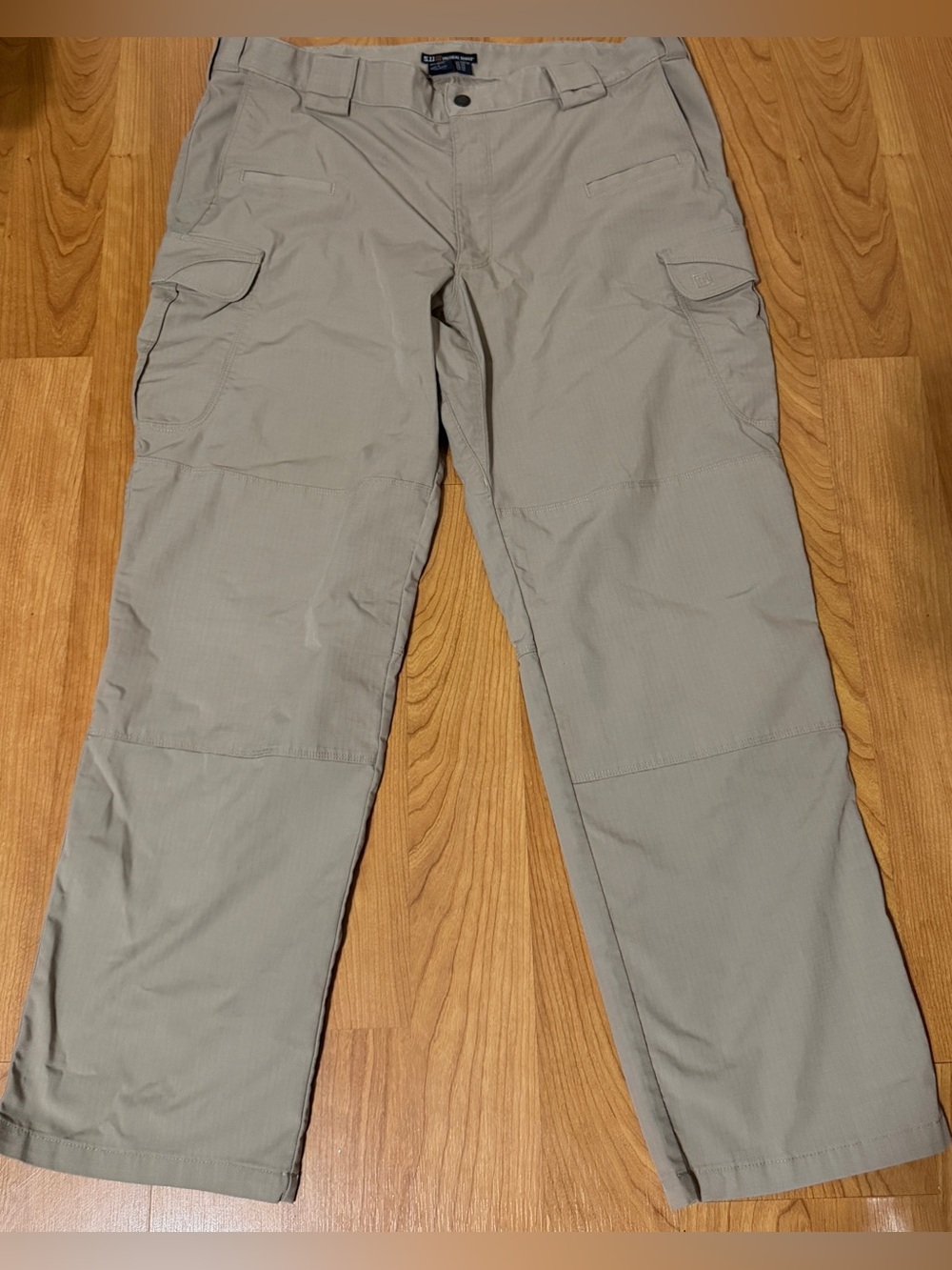 5.11 Tactical Stryke Cargo Pants Mens 40 X 32 Beige Ripstop Work Outdoor